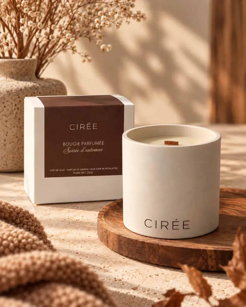Bougie Soirée d'automne